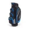 POWAKADDY PREMIUM EDITION CART BAG – BLACK / GUN METAL / BLUE