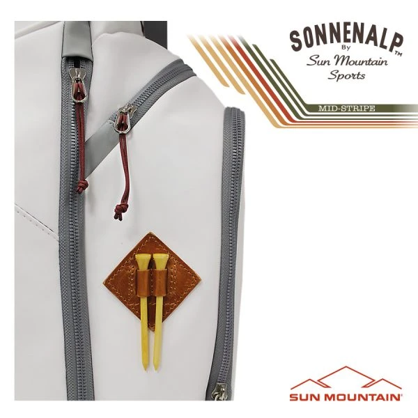 SUN MOUNTAIN Sonnenalp™ MID STRIPE GOLF STAND BAG – MOSS / INFERNO 8 SUN MOUNTAIN Sonnenalp™ MID STRIPE GOLF STAND BAG – MOSS / INFERNO - Image 6