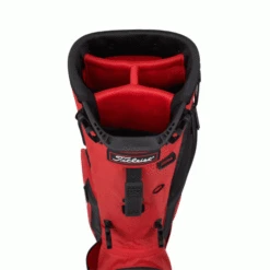 TITLEIST PLAYERS 4 STAND BAG – RED / BLACK -Quality Golf Equipment Store 3 2022 Players 4 Red Black 600x600 1