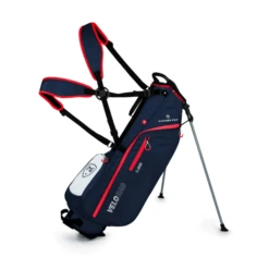 MASTERS VELO ULTRA LIGHT GOLF STAND CARRY BAG – NAVY / RED