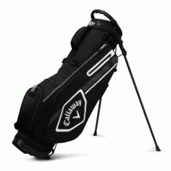 CALLAWAY CHEV C GOLF STAND CARRY BAG – BLACK / WHITE