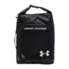 UNDER ARMOUR CONTAIN GOLF SHOE BAG -Quality Golf Equipment Store 398809 Black Silver Under Armour Contain Shoe Bag 1 600x600 1