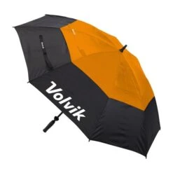 VOLVIK DUAL CANOPY GOLF TOUR UMBRELLA – ORANGE