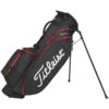 TITLEIST PLAYERS 4 STADRY STAND BAG – BLACK / RED -Quality Golf Equipment Store 4STADRYBLCKRED 1 600x600 1