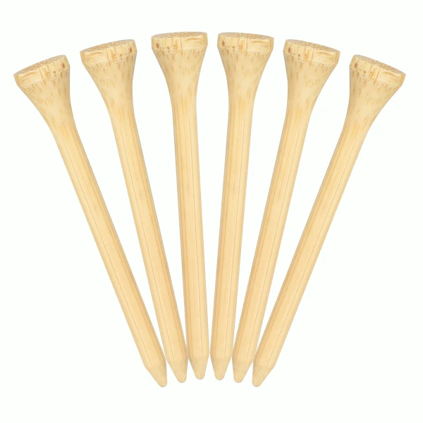 GREEN TEE CO PLASTIC FREE BAMBOO 2.75” GOLF TEES X 40 GOLF TEES 4 GREEN TEE CO PLASTIC FREE BAMBOO 2.75” GOLF TEES X 40 GOLF TEES - Image 2