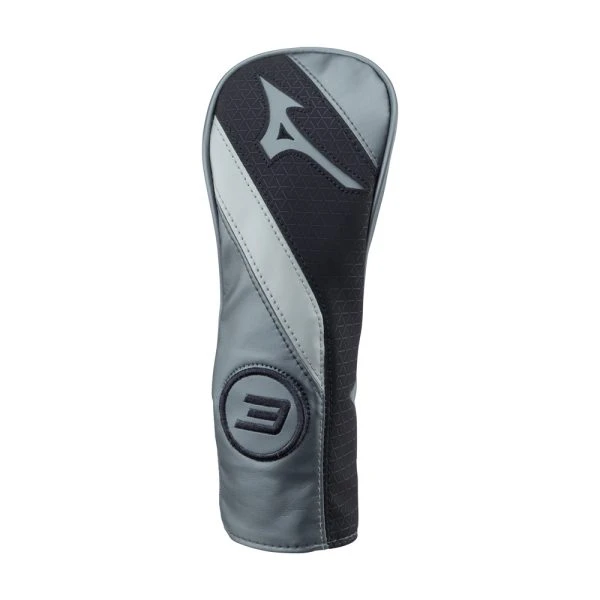 MIZUNO HYBRID HEADCOVERS – BLACK 3 MIZUNO HYBRID HEADCOVERS – BLACK