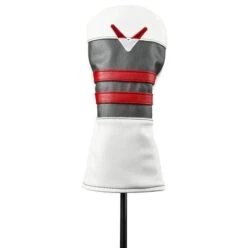 CALLAWAY WHITE PU HEADCOVERS – FAIRWAY