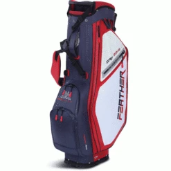 BIG MAX DRILITE FEATHER GOLF STAND CARRY BAG – NAVY / RED / WHITE -Quality Golf Equipment Store BMFN4 600x600 1