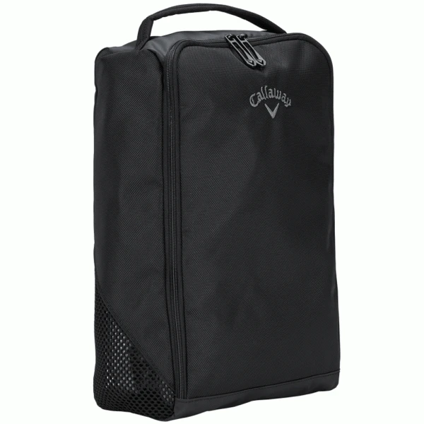 CALLAWAY CLUBHOUSE GOLF SHOES BAG – BLACK 3 CALLAWAY CLUBHOUSE GOLF SHOES BAG – BLACK