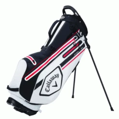 CALLAWAY CHEV DRY GOLF STAND CARRY BAG – WHITE / RED