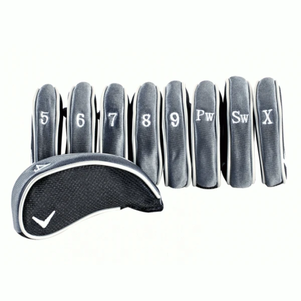 CALLAWAY PREMIUM IRON COVERS 3 CALLAWAY PREMIUM IRON COVERS