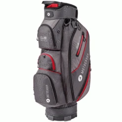 MOTOCADDY CLUB SERIES CART BAG – CHARCOAL / RED