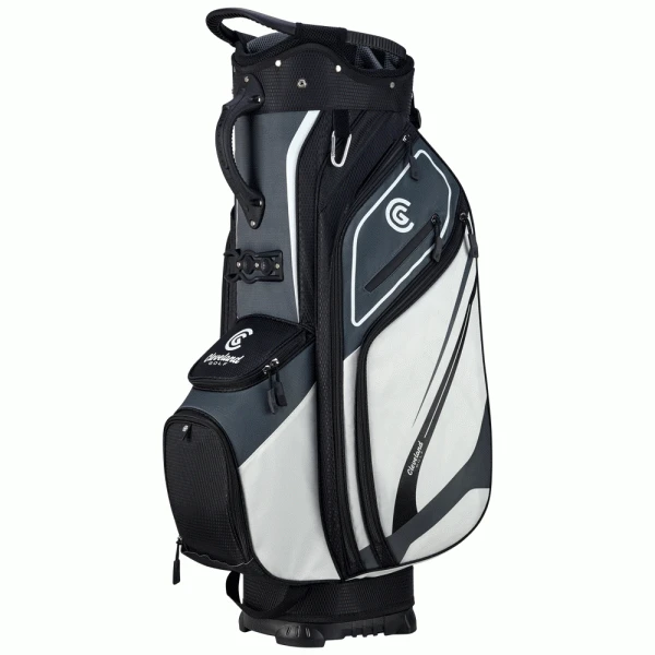 CLEVELAND FRIDAY CART BAG – CHARCOAL / WHITE / BLACK 3 CLEVELAND FRIDAY CART BAG – CHARCOAL / WHITE / BLACK
