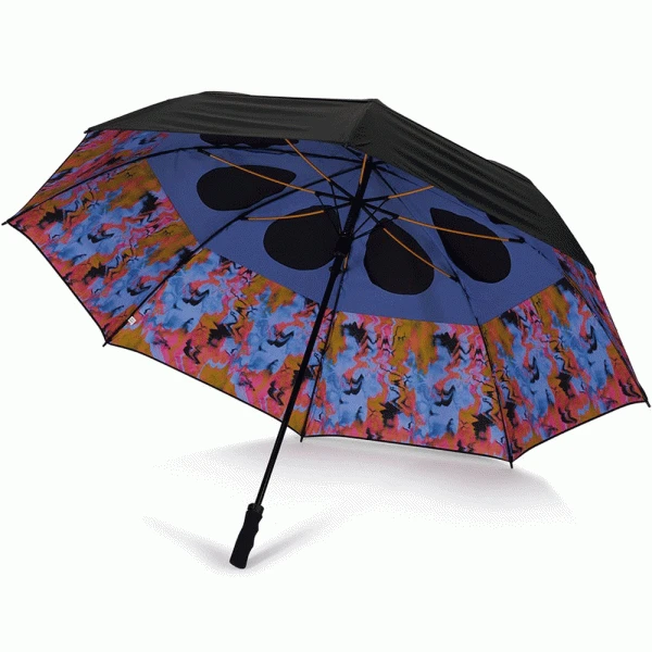 OGIO 2023 DOUBLE CANOPY UMBRELLA – ACID WAVES 5 OGIO 2023 DOUBLE CANOPY UMBRELLA – ACID WAVES - Image 3