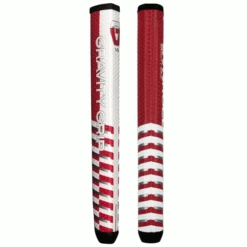 EVNROLL GRAVITY GRIP GOLF PUTTER GRIP – WHITE / RED