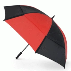 GUSTBUSTER PRO SERIES GOLF UMBRELLA – BLACK / RED