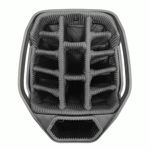 SUN MOUNTAIN H2NO LITE WATERPROOF GOLF CART BAG – BLACK / GUNMETAL / RED 4 SUN MOUNTAIN H2NO LITE WATERPROOF GOLF CART BAG – BLACK / GUNMETAL / RED - Image 2