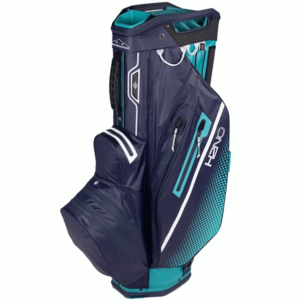 SUN MOUNTAIN 2023 H2NO LITE WATERPROOF GOLF CART BAG – BERMUDA / NAVY / WHITE 3 SUN MOUNTAIN 2023 H2NO LITE WATERPROOF GOLF CART BAG – BERMUDA / NAVY / WHITE