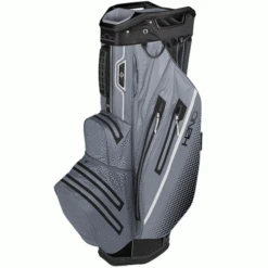 SUN MOUNTAIN 2023 H2NO LITE WATERPROOF GOLF CART BAG – BLACK / CADET / WHITE
