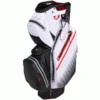 SUN MOUNTAIN 2023 H2NO STAFF WATERPROOF GOLF CART BAG – BLACK / WHITE / RED -Quality Golf Equipment Store H2NO STAFF WHITEBLACKJ 600x600 1
