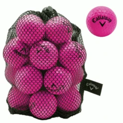 CALLAWAY HX PRACTICE SOFT FLITE GOLF BALLS 9 BALL PACK – PINK