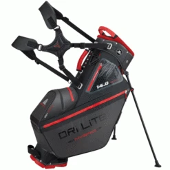 BIG MAX DRILITE HYBRID TOUR STAND BAG – CHARCOAL / BLACK / RED