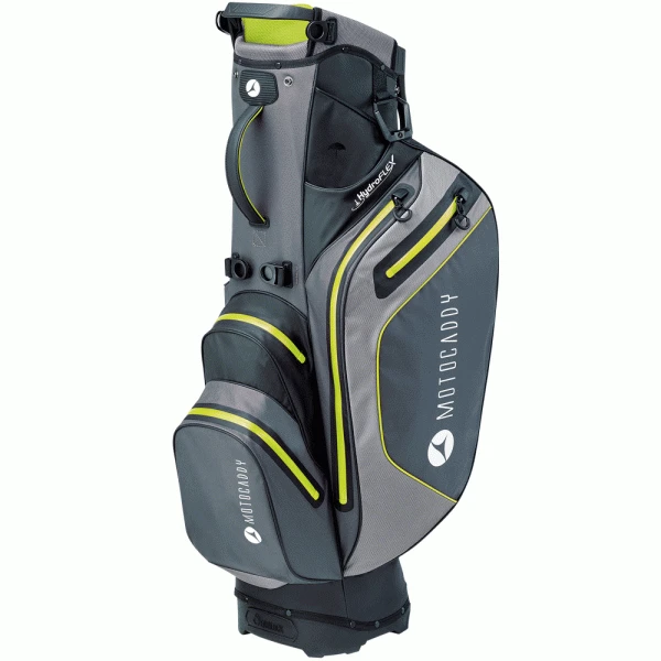 MOTOCADDY HYDROFLEX GOLF STAND CART BAG – CHARCOAL / LIME 4 MOTOCADDY HYDROFLEX GOLF STAND CART BAG – CHARCOAL / LIME - Image 2