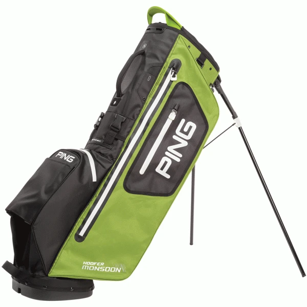 PING HOOFER MONSOON GOLF STAND BAG – OLIVE 3 PING HOOFER MONSOON GOLF STAND BAG – OLIVE