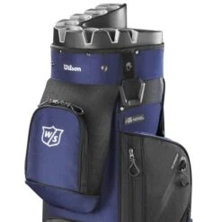 WILSON STAFF 2023 I-LOCK III GOLF CART BAG – NAVY / BLACK -Quality Golf Equipment Store ILOCKCARTBAG 5 600x600 1