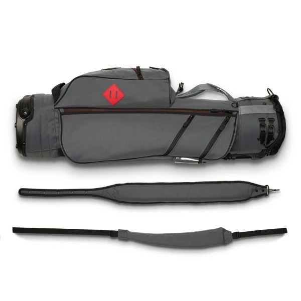 JONES UTILITY GOLF STAND BAG – SLATE / RED 9 JONES UTILITY GOLF STAND BAG – SLATE / RED - Image 7