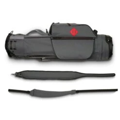 JONES UTILITY GOLF STAND BAG – SLATE / RED 14 JONES UTILITY GOLF STAND BAG – SLATE / RED -Quality Golf Equipment Store Jones Utility Stand Slate 4 600x600 1