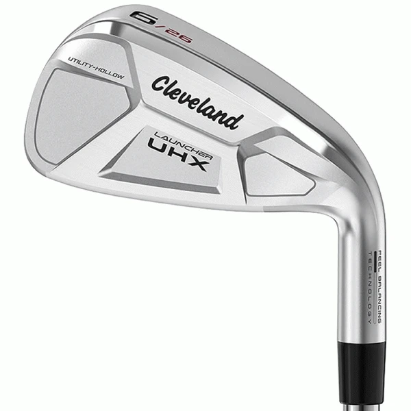 CLEVELAND LAUNCHER UHX IRONS / STEEL SHAFTS 3 CLEVELAND LAUNCHER UHX IRONS / STEEL SHAFTS