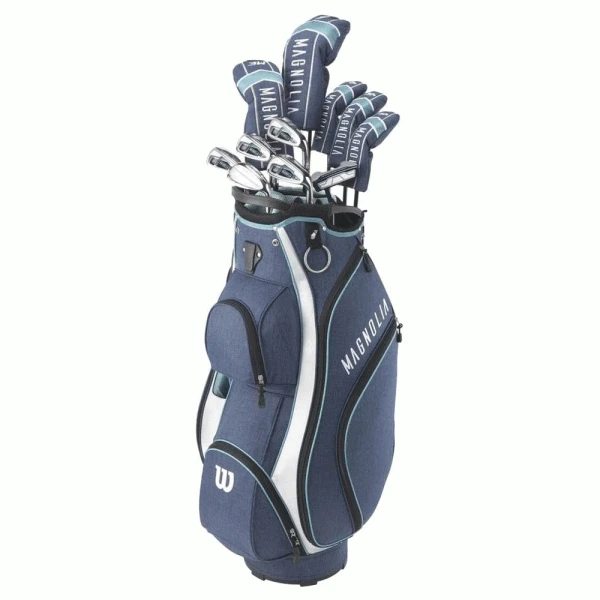 WILSON MAGNOLIA PREMIUM LADIES GOLF SET / RIGHT HAND 3 WILSON MAGNOLIA PREMIUM LADIES GOLF SET / RIGHT HAND