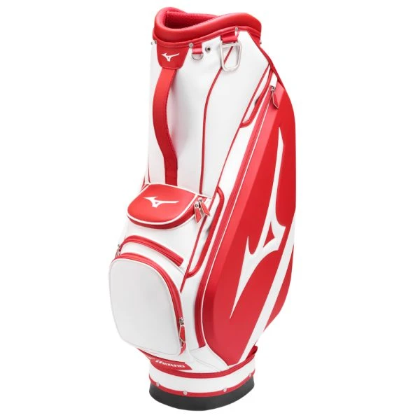 MIZUNO TOUR CART GOLF TROLLEY BAG – RED / WHITE 3 MIZUNO TOUR CART GOLF TROLLEY BAG – RED / WHITE