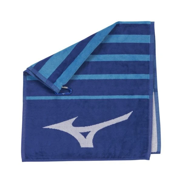 MIZUNO RB TOUR GOLF TOWEL – BLUE / WHITE 3 MIZUNO RB TOUR GOLF TOWEL – BLUE / WHITE