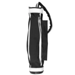 JONES ORIGINAL GOLF CARRY BAG – BLACK / WHITE -Quality Golf Equipment Store OG single black white 6 600x600 1