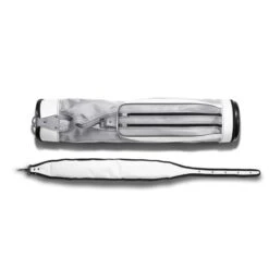 JONES ORIGINAL GOLF CARRY BAG – GREY / WHITE -Quality Golf Equipment Store OG single grey white 5 600x600 1