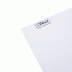 TITLEIST PLAYERS MICROFIBRE TOWEL – WHITE -Quality Golf Equipment Store PLAYERS MICROFIBRE WHITE2 600x600 1