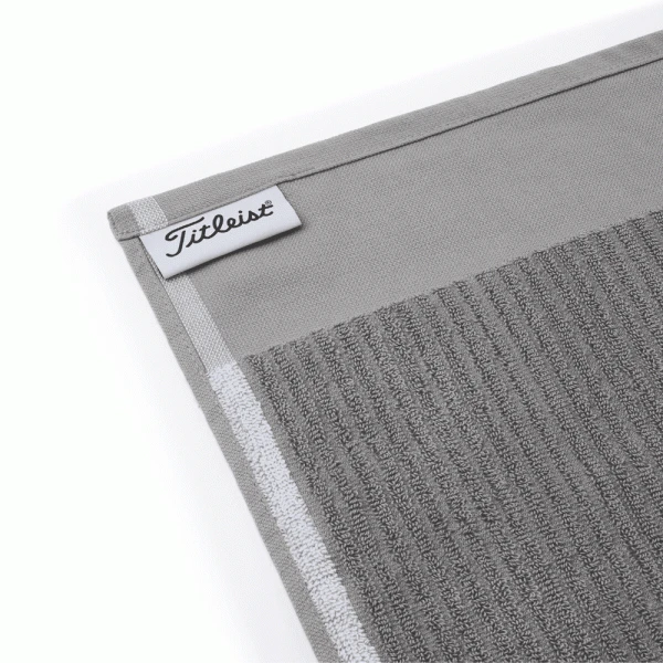 TITLEIST PLAYERS TERRY TOWEL – GREY 4 TITLEIST PLAYERS TERRY TOWEL – GREY - Image 2