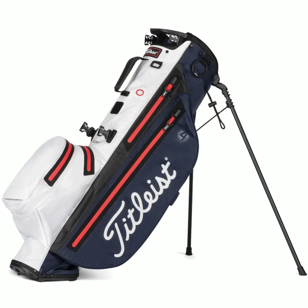 TITLEIST PLAYERS 4 STADRY STAND BAG – NAVY / WHITE / RED 3 TITLEIST PLAYERS 4 STADRY STAND BAG – NAVY / WHITE / RED