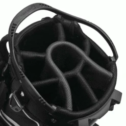 TAYLORMADE PRO SERIES 8.0 GOLF STAND CARRY BAG – BLACK / WHITE / RED -Quality Golf Equipment Store PRO8 TOP 6 600x600 1