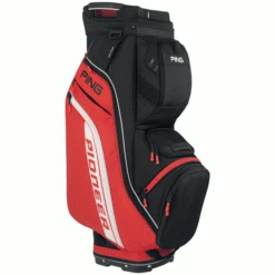 PING PIONEER 214 GOLF CART BAG – RED