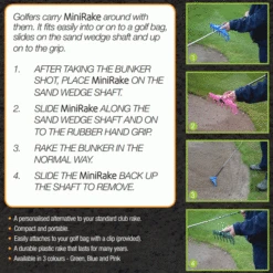 MINI-RAKE GOLF GRIP RAKE 10 MINI-RAKE GOLF GRIP RAKE -Quality Golf Equipment Store RAKE2 600x600 1