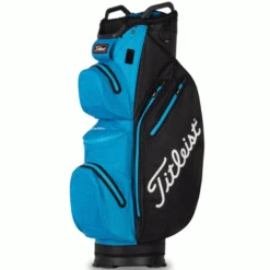 TITLEIST STADRY 14 GOLF CART BAG – BLACK / DORADO