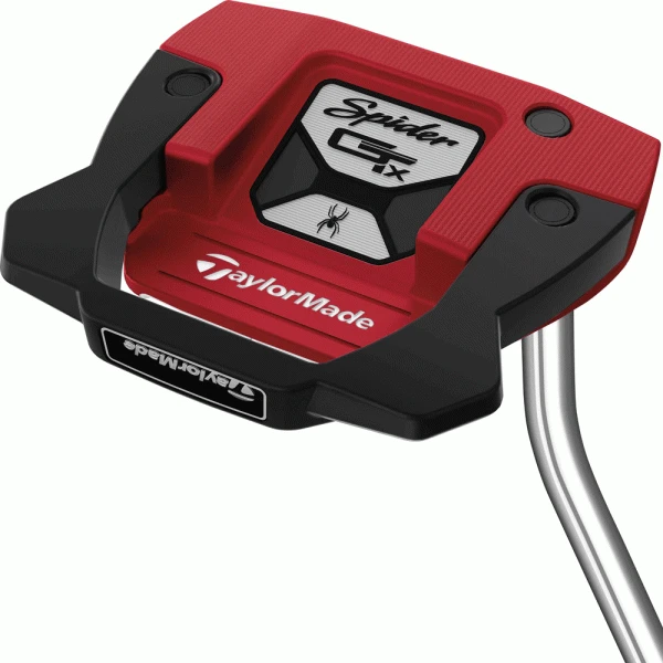 TAYLORMADE SPIDER GTX SINGLE BEND PUTTER – RED 3 TAYLORMADE SPIDER GTX SINGLE BEND PUTTER – RED
