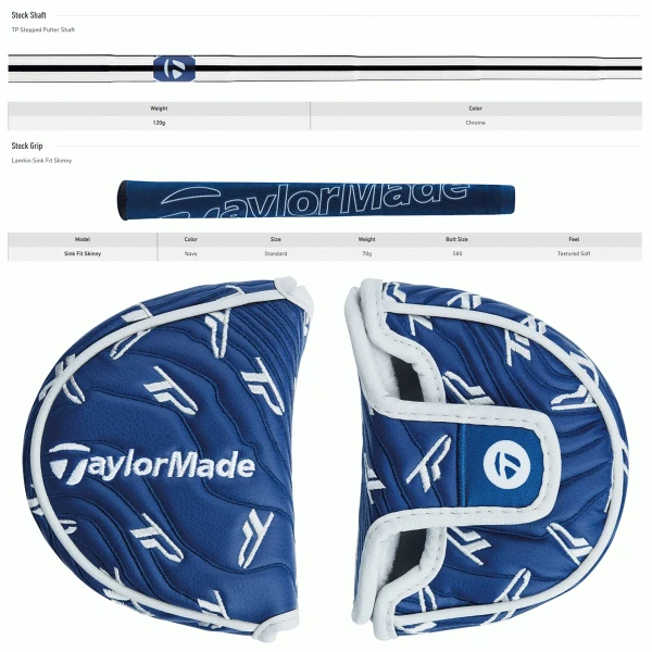 TAYLORMADE TP HYDRO BLAST BANDON 3 PUTTER 8 TAYLORMADE TP HYDRO BLAST BANDON 3 PUTTER - Image 6