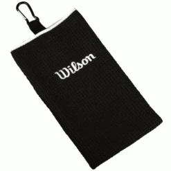 WILSON TRI-FOLD GOLF TOWEL / BLACK