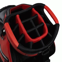 TAYLORMADE DELUXE GOLF CART TROLLEY BAG – RED / BLACK -Quality Golf Equipment Store V9703101 TM21 Deluxe CartDr 5 600x600 1