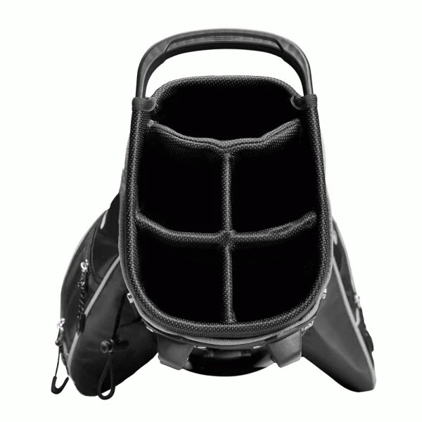 WILSON STAFF FEATHER GOLF STAND CARRY BAG – BLACK / CITRON 4 WILSON STAFF FEATHER GOLF STAND CARRY BAG – BLACK / CITRON - Image 2