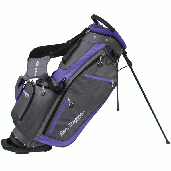 BEN SAYERS XF LITE STAND BAG – GREY / PURPLE 3 BEN SAYERS XF LITE STAND BAG – GREY / PURPLE